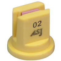 N. 2 - giallo - ugello ventaglio ampio ceramica trattamenti diserbo irrorazione