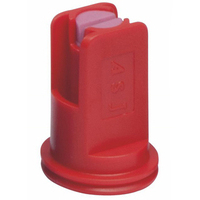 N. 4 - rosso - ugello iniezione aria ceramica - trattamenti diserbo irrorazione