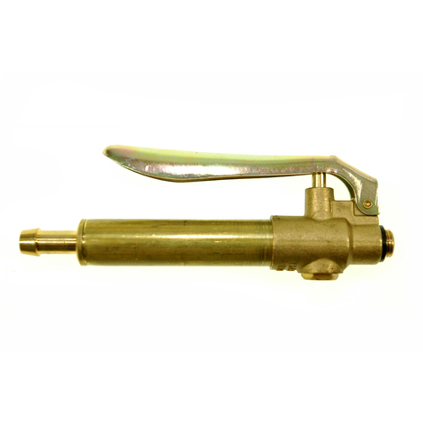 Impugnatura con rubinetto leva mm 160 - diam 10 mm - peso 140 gr - 25 atm lancia