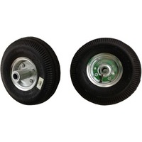 Ruota pneum.260x85 con boccola decentrata di 65 mm - foro 20