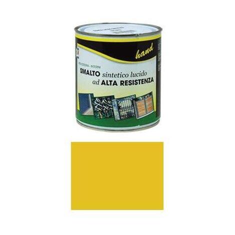 Smalto  a  solvente  hand - Giallo  segnale  ral  1003  ml  125