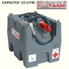 DIESEL TANK CISTERNA TRASPORTO DIESEL/BIODIESEL DA 125 LT PER POMPA MANUALE 25lT/min