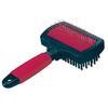 Spazzola  cardatore  x  cani  e  gatti - M.plastica  antiscivolo