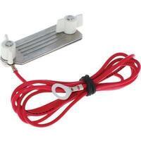 Connettore fettuccia a elettrorecinzione ako kerbl - Mm 20 + mm 40 cavo cm 130