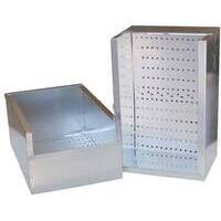 Nido  interno  x  gabbia  conigli - Acciaio  zinc  cm  40x24  h.cm  14