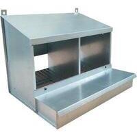 Nido x galline ovaiole - 2 posti cm 56x42 h.cm 42 cf=pz 2