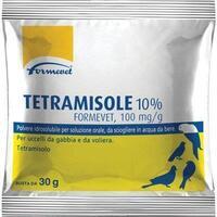 Antibiotico  volatili  tetramisole  10%  formevet - Gr  30