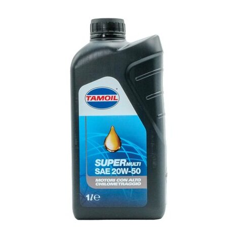 Olio 4t minerale 20w50 supermulti tamoil - Lt 1