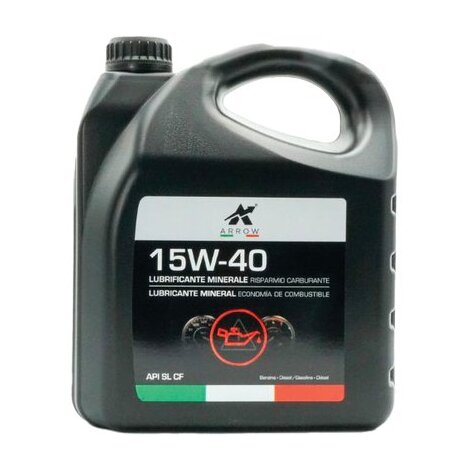 Olio 4t minerale 15w40 arrow - Lt 3,25