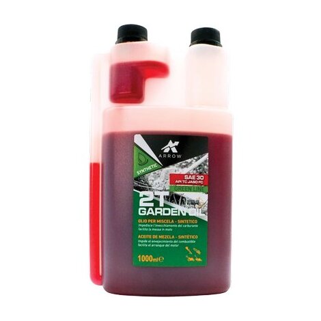 Olio 2t sintetico + dosatore arrow - Lt 1