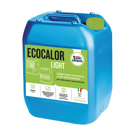 Combustibile stufa radiante light ecocalor pallet - Tappo verde lt 18 cf=pz 16