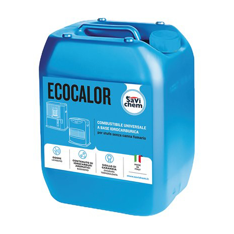 Combustibile stufa radiante ecocalor pallet - Tappo blu lt 18 cf=pz 16