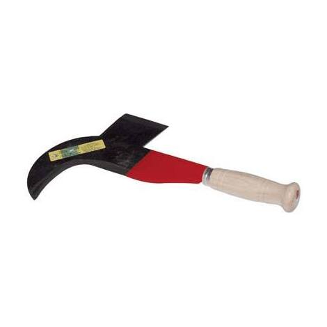 Roncola  pennata  roccasecca  618  leonelli - Acciaio  forgiato/legno  cm  26