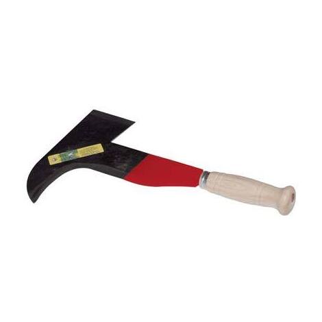 Roncola  pennata  rieti  256  leonelli - Acciaio  forgiato/legno  cm  24