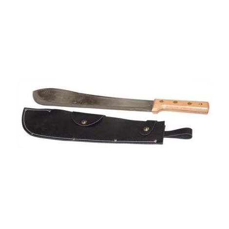 Roncola  machete  317  leonelli - Acciaio  forgiato/legno  cm  50  +  custodia
