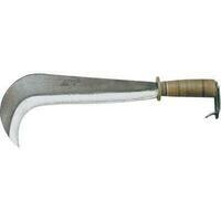 Roncola bergamo 101 rinaldi - Acciaio forgiato/cuoio cm 27 n1