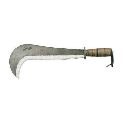 Roncola varese 104 rinaldi - Acciaio forgiato/cuoio cm 29 n2
