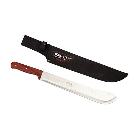 Roncola  machete  falci - Acciaio  laminato/legno  cm  50  +  custodia