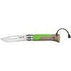 Coltello  opinel  08  outdoor - Mm  85  pp  verde/grigio