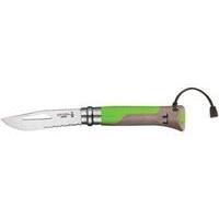 Coltello  opinel  08  outdoor - Mm  85  pp  verde/grigio