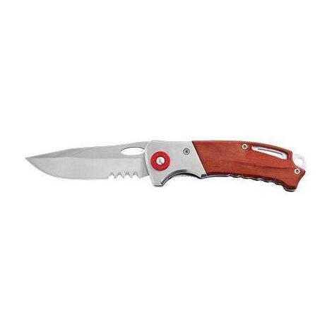 Coltello serramanico palissandro 26378 ausonia - Cm 18