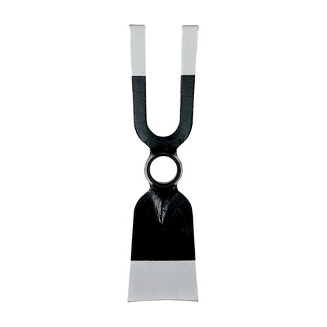 Zappa bidente occhio tondo 228 stars - Acciaio forgiato gr 600 mm 80x310 sm.mm 31