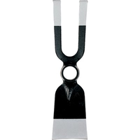 Zappa bidente occhio tondo 228 stars - Acciaio forgiato gr 600 mm 80x310 sm.mm 31