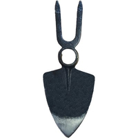 Zappa cuore bidente occhio tondo stars - Acciaio forgiato gr 520 mm 100x275 sm.mm 31