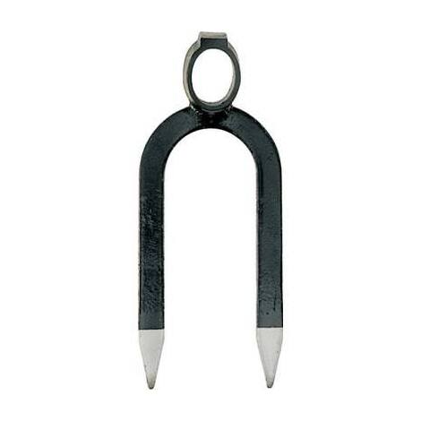 Zappone  nazionale  occhio  ovale  002  orsatti - Acciaio  forgiato  gr  900  mm  120x240  sm.mm  50x38