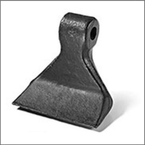 Mazza trinciasarmenti 40x110x120 Foro 16,5 mm