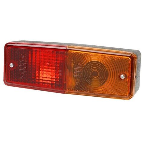 Fanale posteriore per trattore 65x60x195 mm senza lampadina