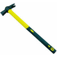 Martello carpentiere con calamita e manico in fibra 300 gr