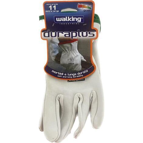 Guanto Duraplus tg. 11 pelle primo fiore morbidi e di lunga durata
