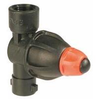 Portagetto per diserbo filettato G 1/4 F con antigoccia a membrana e attacco rapido