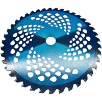 Disco di alta qualità per decespugliatore 40 denti con placchette in tungsteno diametro 255 mm