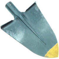 Vanga a punta forgiata 24x29 cm diametro canna 38 mm senza manico