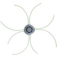 Testina universale multifilo in alluminio adattabile a tutti decespugliatori