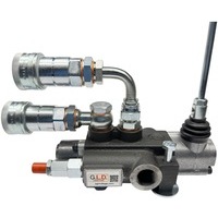 Distributore oleodinamico per trattore 1 leva doppio effetto 3/8