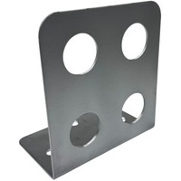 SUPPORTO PIASTRA DI FISSAGGIO PER 4 INNESTI RAPIDI PUSH PULL