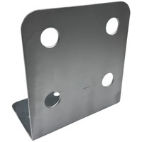 SUPPORTO PIASTRA DI FISSAGGIO 4 FORI PER PASSAPARETE 1/2