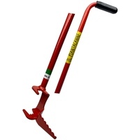 Piantacanne diametro fino a 30 mm rosso utensile salva schiena per piantare canne, paletti, tondini e reggipiante per orto e giardino