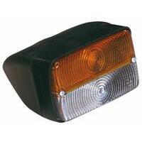 Fanale direzione e posizione dx o sx con base sagomata inclinata a 22° SENZA LAMPADINE