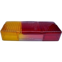 Rodovetro lente di ricambio per fanale posteriore lato sx con luce targa