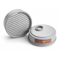 Coppia di filtri con connessione rapida a baionetta A1 per maschera 7100