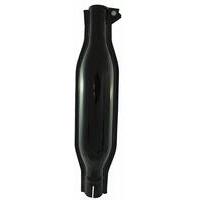 Silenziatore corto con parapioggia diametro 45 mm adattabile a CNH 580710