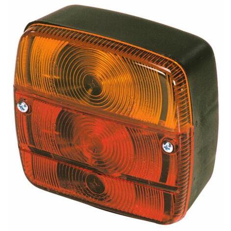 Fanale posteriore SX alogeno 108x103 mm SENZA LAMPADINE
