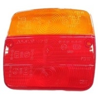 Rodovetro lente di ricambio per fanale posteriore 108x103 mm