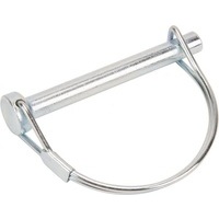 Spinotto per motozappa 8x80 mm per alberi da 40 a 56 mm