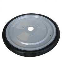 Ruota per motozappa diametro 420 mm foro 42 mm sezione 40 mm