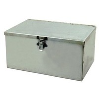 Cassetta porta attrezzi 300x200x150 mm in lamiera piegata e saldata